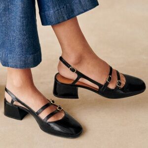 SEZANE | Paula Babies (Black, Size US 7)